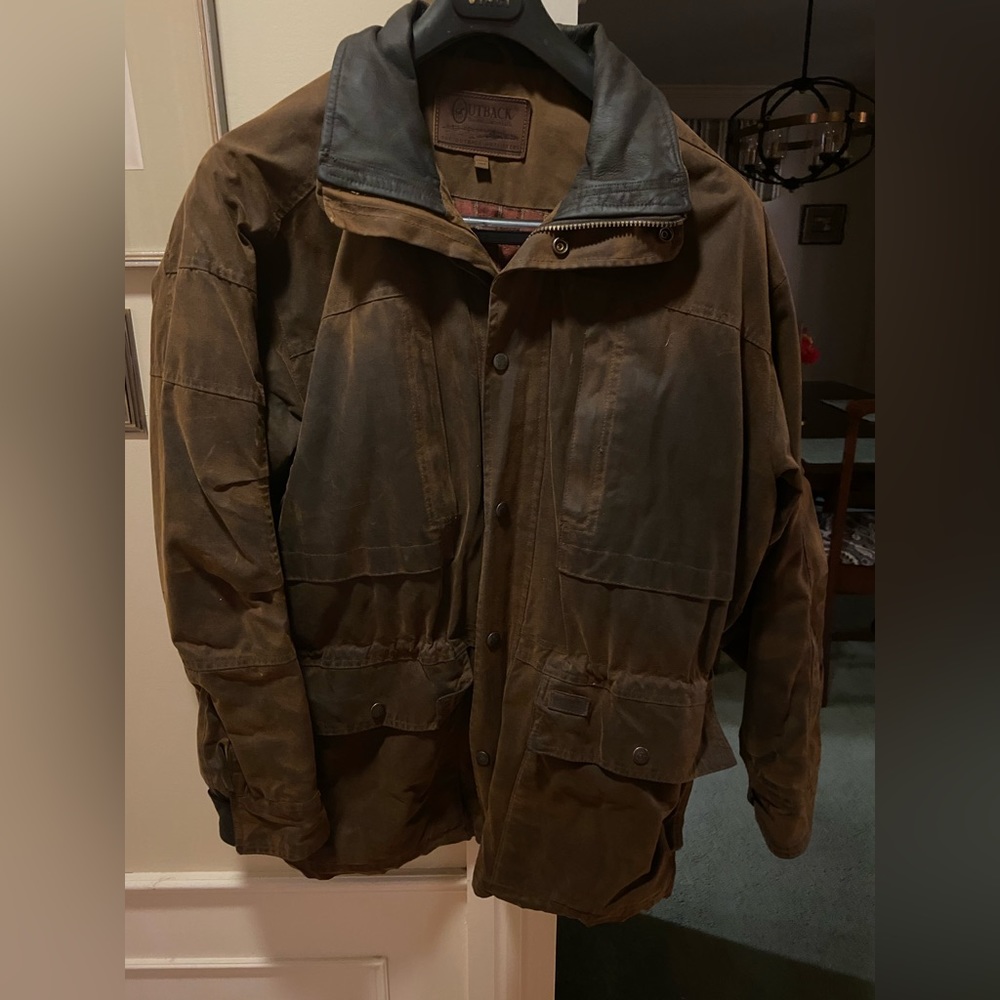 Outback trading oilskin jacket